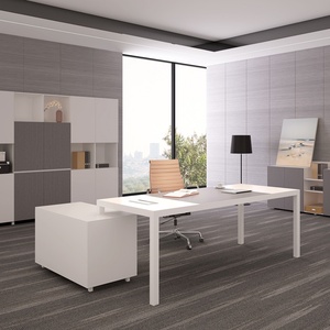 Modern Manager <b>Desk</b> Furniture Dubai Office Wooden <b>Desk</b> - Product Image 1