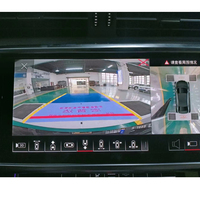 Bien vendu 360 système de caméra caméra de voiture système de vue d'oiseau 4 caméra de voiture 1080P autour de la vue pour Audi A6 A7 A8 Q7 Q8
