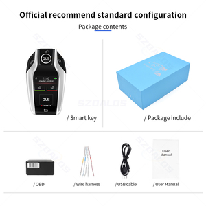車の改造と合金キーアクセスのためのBMWメルセデスベンツと他の車のブランドのための自動車スマートLCDキー - Product Image 2