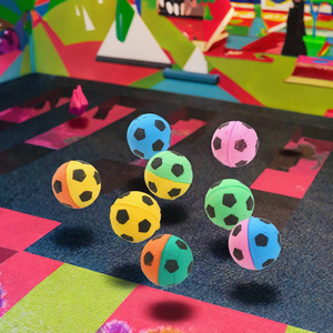 Bán buôn thân thiện với môi <span class=keywords><strong>Latex</strong></span> bóng đá bọt biển bọt quả bóng màu các loại mèo Pet tương tác & phong trào phim hoạt hình phong cách Đồ chơi - Product Image 2