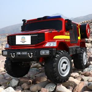 سيارة إطفاء كهربائية للأطفال بمقعدين 12 فولت سيارة رباعية القيادة عالية الجودة للطرق الوعرة - Product Image 3