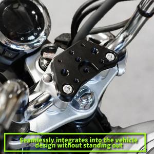 ฐานยึดอเนกประสงค์สำหรับมอเตอร์ไซค์ Xilla คุณภาพสูง ทำจากอะลูมิเนียมอัลลอยด์สีดำ สำหรับ HONDA MSX GEN3 & GEN4 - Product Image 4