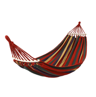 Hamac de camping portable en toile pour l'extérieur, léger et compact, lit suspendu pour les voyages, la randonnée, la pêche, la pelouse, le jardin