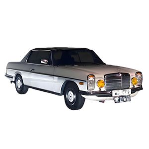 Modelo a escala 1:1 del Mercedes-Benz Clase E de 1975 - modelo de coche con textura metálica - coche clásico europeo de estilo americano - Product Image 6