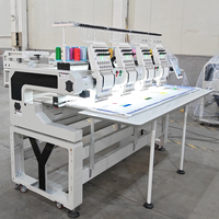 Machine à broder Dahao A15 Pro Monogram, 12 aiguilles, pour casquettes et t-shirts, 1200 tr/min, 4 têtes, 450x400mm