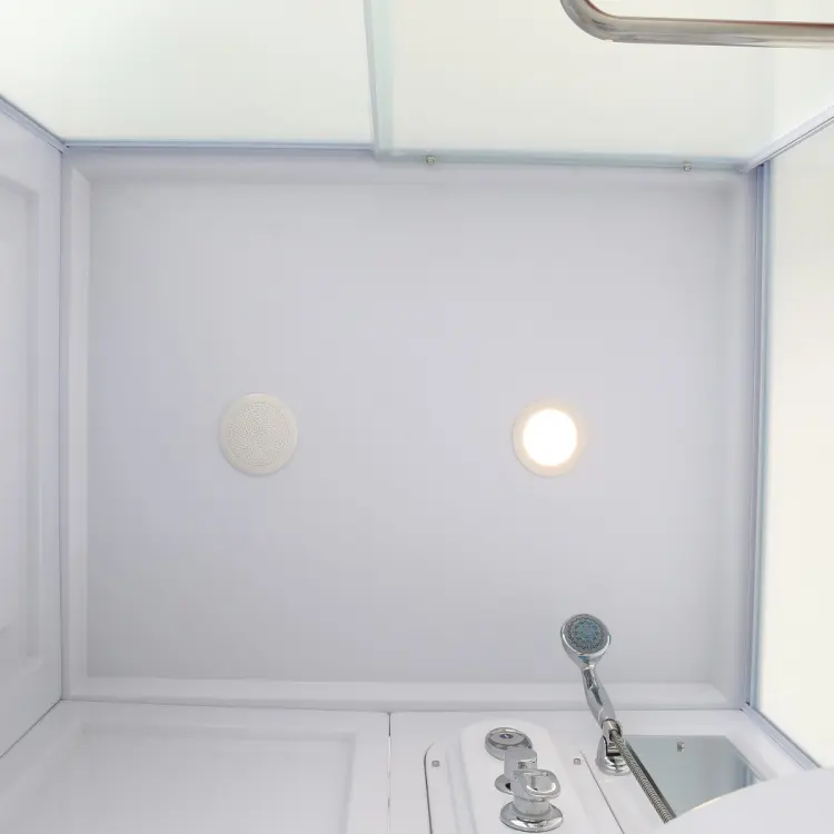 Pabrik Cina Modular terintegrasi langsung multi-fungsi Unit kamar mandi Prefab wastafel satu Toilet kualitas kamar mandi portabel