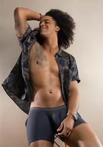 Caleçon Boxer Confortable pour Homme CELINNE avec Poche 3D, Tissu Modal Respirant, Sous-vêtement Masculin avec Grande Poche pour les Testicules - Product Image 4