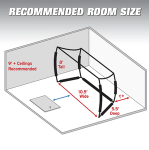 Rete pratica <span class=keywords><strong>Golf</strong></span> con ritorno, 10*8 piedi <span class=keywords><strong>Golf</strong></span> colpire le reti di ausili di allenamento con Target <span class=keywords><strong>Golf</strong></span> <span class=keywords><strong>Driving</strong></span> <span class=keywords><strong>Range</strong></span> per uso interno ed esterno - Product Image 6