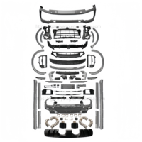 Pour Porsche Cayenne 25ème Anniversaire, Kit Carrosserie TurboGT Amélioré, Échappement Central en Fibre de Carbone, Compatible avec les Modèles Cayenne 24-26