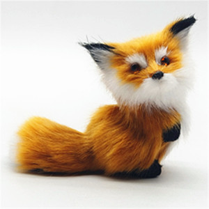 Giocattolo Simulato <span class=keywords><strong>di</strong></span> Piccola <span class=keywords><strong>Volpe</strong></span> Carina, Ornamenti Colorati <span class=keywords><strong>di</strong></span> <span class=keywords><strong>Volpe</strong></span> Pelosa, Regali Natalizi Originali - Product Image 6