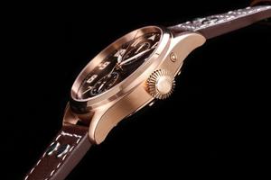 Relojes Mecánicos de Moda, Superventas, con Caja Dorada Hueca, Cristal de Zafiro, Fase Lunar, Luz Nocturna, Esfera Negra - Product Image 5