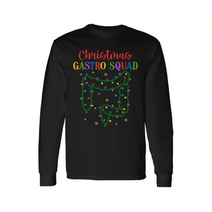 T-shirt à manches longues Christmas Gastro Squad pour infirmières et médecins gastro-entérologues - Product Image 2