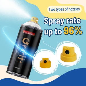 Pintura en Aerosol SANVO Multisuperficie, Alta Pigmentación, Secado Rápido, para Arte Mural, <span class=keywords><strong>Graffiti</strong></span> Callejero, Decoración de Muebles - Product Image 4