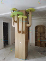 Armoire de rangement moderne avec siège de canapé Chiquitos Tree Designs étagère à chaussures en bois pour salon chambre hôtel