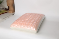 Atmungsaktives Kühlgel-Memory-Foam-Kissen Ergonomisches Orthopädisches Nackenstützkissen für Seiten- und Rückenschläfer