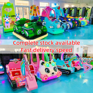 Parco stalla Business per bambini auto giocattolo elettrica giocattolo auto giocattolo giocattolo giocattolo principessa carrello 24v paraurti auto con luci colorate - Product Image 5