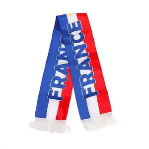 Promotion Sports Soccer Custom Printing logo <b>Scarf</b> <b>Mens</b> Fans <b>Scarf</b> with Tassel - Product Image 1
