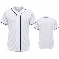 Maillot de baseball personnalisé durable 100 % polyester pour adultes, tenue d'équipe sublimée avec logo, nom et numéro personnalisables, uniforme de baseball