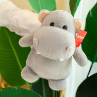 Authentique Gros Éléphant Hippopotame Dinosaure Griffe Machine Poupée En Peluche Jouet Cadeau D'anniversaire Pour Enfants
