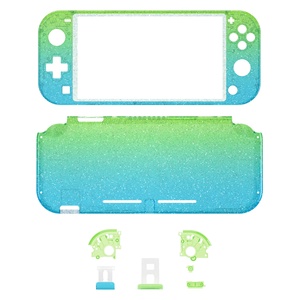 EXtremeRate Coque de remplacement complète pour manette portable NSL, finition douce au toucher, personnalisable, pour Nintendo Switch Lite - Product Image 5