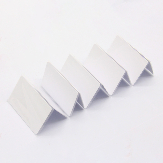 13.56 MHz ISO/IEC 14443 Type a Multi-Chip NTAG213/T5577 RFID PVC NFC Blank Card for Access Control