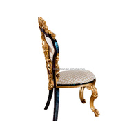 Table à manger longue de style baroque italien de luxe sur mesure OE-FASHION avec 8 chaises