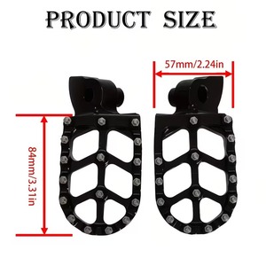 ที่เหยียบเท้ามอเตอร์ไซค์วิบากที่วางเท้าสำหรับ YZ65 18-23 YZ85 02-23 YZ125 97-23 YZ250 98-23 YZ250F WR250F WR450F 01-23 YZ450F - Product Image 4