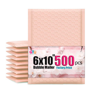 Sobres Acolchados de Burbujas de 6x10 Pulgadas, Paquete de 500, Ecológicos, Biodegradables, Impermeables, para Envíos de Pequeñas Empresas - Product Image 5