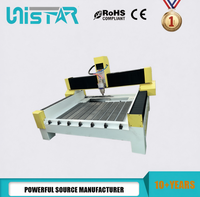 Machine de gravure CNC robuste 1325 pour pierre, granit, marbre, pierres tombales, gravure en relief 2D et sculpture 3D