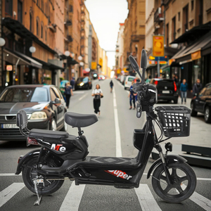 Nuova condizione 500w <span class=keywords><strong>Motorina</strong></span> elettrica Scooter Design a due ruote con alimentazione a batteria 48v bicicletta elettrica - Product Image 5