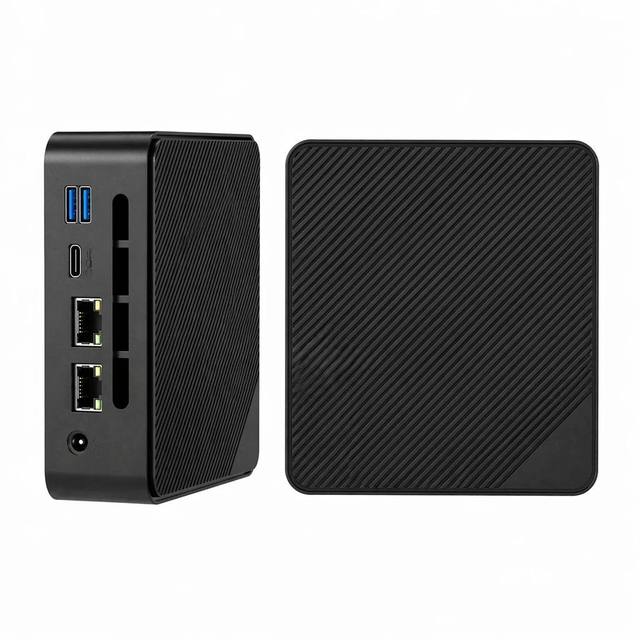 GN7 Mini PC AMD Ryzen 5 3500U Dual LAN 16GB RAM 512GB SSD Windows 11 Pro 4K Triple Display Silent Business Desktop Computer