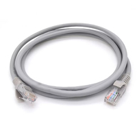 Kabel Patch CAT6 Fleksibel Tinggi Konduktor Terpilin Anti-Torsi untuk Terminal Kontrol Industri Mobile