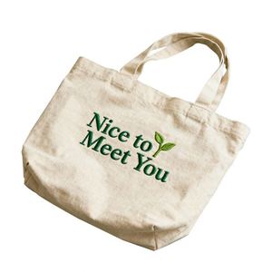 Sac fourre-tout en toile uni à grande capacité avec fermeture éclair et broderie personnalisée, sac à bandoulière vert frais - Product Image 3