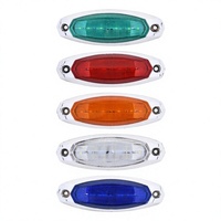 Feu de position latéral LED 24V pour camion, feu de gabarit pour remorque de marchandises, feu arrière pour pick-up, éclairage universel pour véhicule