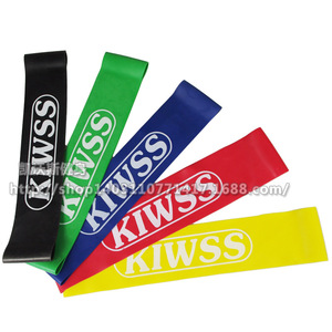 Bandes de résistance Kiwss, bandes élastiques de fitness, 0,5 mm-1,2 mm, entraînement complet du corps, yoga, étirements, équipement d'exercice - Product Image 5