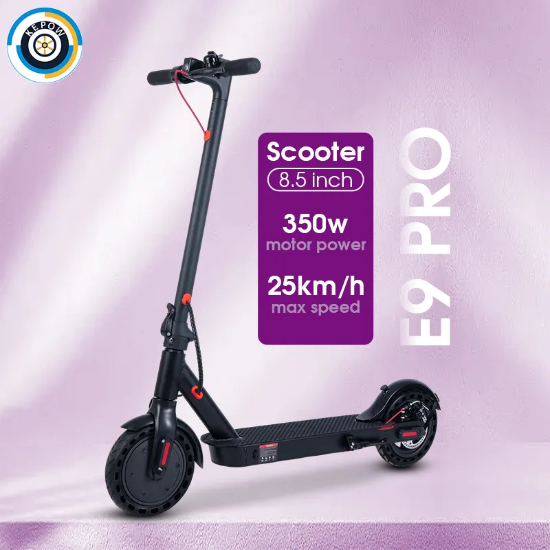china factory 350 watt motor 36v 7.5ah citycoco scooters E9pro folding mobility electric scooter for adults