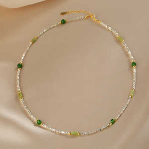 WENCHI S925 Sterling Silver <b>Beaded</b> <b>Necklace</b> for Women Fine Jewelry 450g - Product Image 4