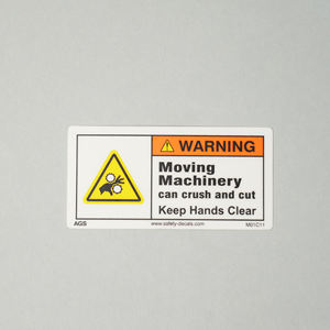 Autocollant d'avertissement, de sécurité et d'instructions pour machines industrielles, anti-rayures et résistant à la chaleur, pour la lecture et la compréhension du manuel de l'opérateur - Product Image 2