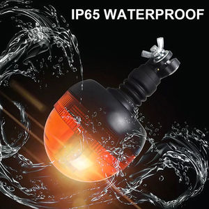 Lampe d'avertissement stroboscopique rotative à LED avec support <span class=keywords><strong>de</strong></span> poteau en caoutchouc Flexible IP65 R65, <span class=keywords><strong>prix</strong></span> d'usine en chine - Product Image 5