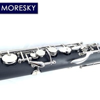 MORESKY Bass Clarinet Ebony Professional Clarinet Low-C Bb/Sib BCL-388