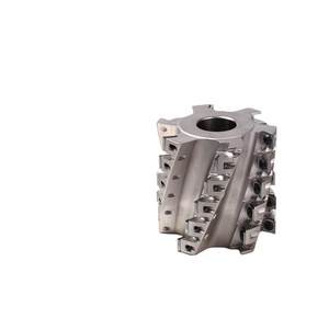 Cortador helicoidal con cabezal de corte en espiral indexable para fresadora de eje vertical Cortador de cepilladora de potencia de 4 lados - Product Image 2