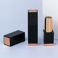 Emballage magnétique de luxe pour rouge à lèvres Tube de brillant à lèvres 3.5g Conteneur de gommage à lèvres vide Tube de rouge à lèvres