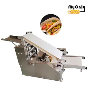 Küçük arapça ekmek taco tortilla makinesi makinesi ticari hamur sarıcı makine fiyat
