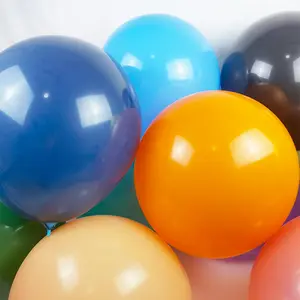 Globos de látex de 18 pulgadas y 43 estilos, globos de látex lisos de color estándar para decoración de cumpleaños, bodas y fiestas