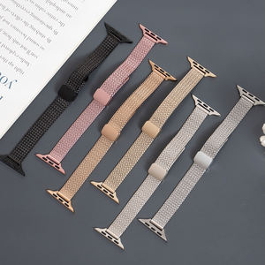 สายนาฬิกาข้อมือสำหรับ <span class=keywords><strong>Apple</strong></span> <span class=keywords><strong>Watch</strong></span> Series 10 9 8 <span class=keywords><strong>7</strong></span> 6 5 4สายรัดแม่เหล็กพิเศษสำหรับ iWatch 40 4142 44 45 46 <span class=keywords><strong>mm</strong></span> - Product Image 1