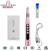 Stylo perceuse à ongles électrique portable professionnel rechargeable 35000 tr/min avec lampe UV, multi-tension, pour salon et usage domestique