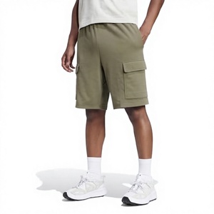 Shorts Bermuda Homme Imperméables à Cordon de Serrage, Taille Haute, Couleur Unie, Sportswear Décontracté pour l'Été, Personnalisables en Toile de Coton – Vente en Gros - Product Image 3