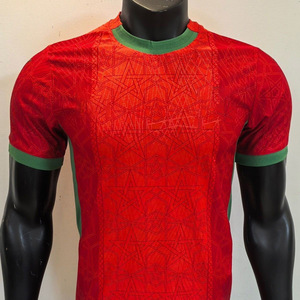 Maglia da Calcio della Nazionale del <span class=keywords><strong>Marocco</strong></span> 2526, Nuova Maglia Casa a Maniche Corte, Personalizzabile - Product Image 2