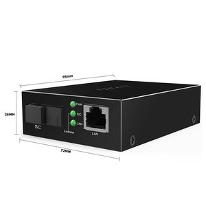 Convertisseur de média monomode Tenda TFC100A/B 100 Mbps, neuf, garantie 1 an, transmission 20 km, prise en charge VLAN, capacité de commutation 10G - Product Image 6