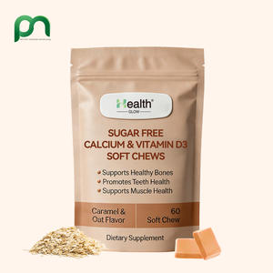 Gomitas Masticables de Calcio y Vitamina D3 con Logotipo Personalizado para Suplemento Nutricional Diario, Apoyo a la Salud Ósea y la Función Inmunitaria, Hecho en Hong Kong - Product Image 1